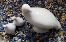 NAAMAN Fine Porcelain Dove Figurines x2 peace symbolism