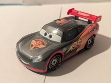 Disney Cars Lighting McQueen Carbon Racers Car In Average Used Condition