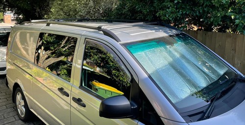 Aluminium black roof - aluminium, rack