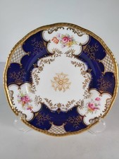 Antique Coalport Cobalt Blue