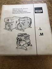 Hatz 2-4M31 2-4M40 2-4M41 Diesel Engine Shop Service Repair Manual