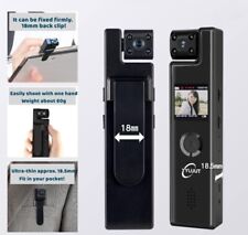 Mini Body Camera, Mini Camera Spy, Camera Hidden, 1.2 Screen HD 1080 Portable