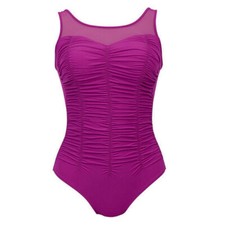 Anita Albertinia Pink Mastectomy Swimsuit Swimming Costume Bathing Suit foam cup