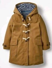 MINI BODEN GIRLS WOOL MIX WINTER TRADITIONAL DUFFLE COAT AGE 6-7 YEARS BRAND NEW