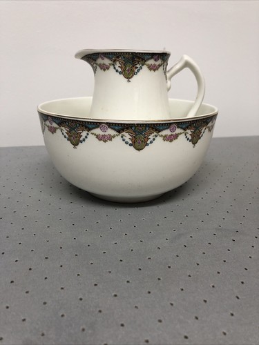 Jug and bowl - and,
