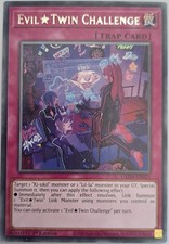 Evil☆Twin Challenge - GEIM-EN021 - Rare - 1st Edition - YuGiOh