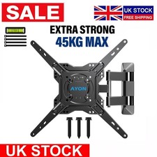 STRONG TV WALL BRACKET MOUNT 32-65" SWIVEL  TILT FULL MOTION FOR LED TELEVISION