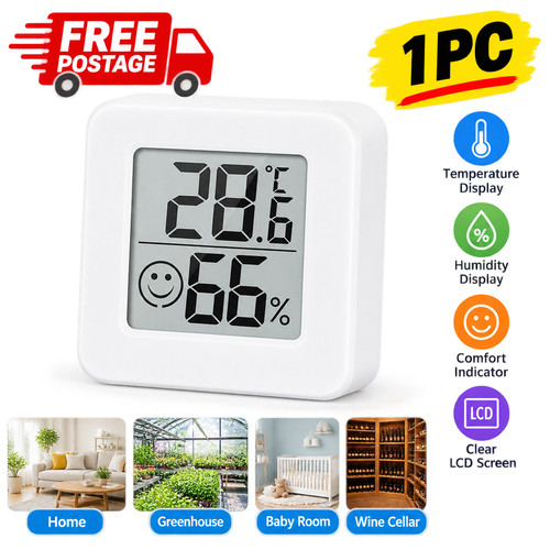 Digital thermometer hygrometer - digital,