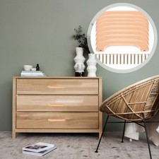 8 Pcs Wood Pull Handle Replacement for Furniture Door Wardrobe Drawer