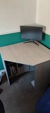 corner desk with drawers and