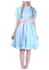  Women's Blue Chiffon Dress