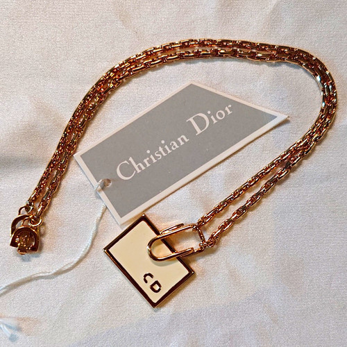 Dior gold tone - tone, link