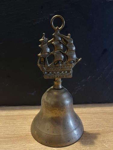 Vintage old brass - old, bell