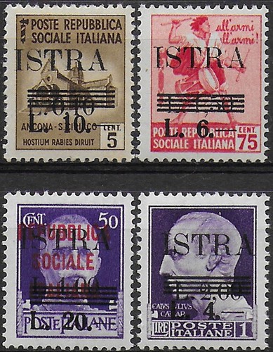 1945 istria pula - istria-pula, yugoslav