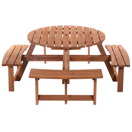 Outsunny seat outdoor wooden - seat,