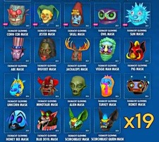 Fallout76 Glowing Masks Bundle