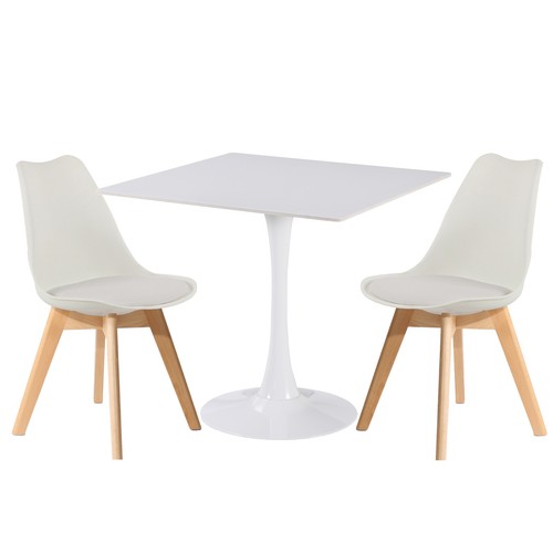 White square ceramic dining - ceramic,