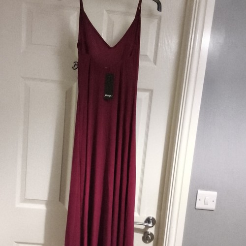 Nasty gal burgundy slip - gal,