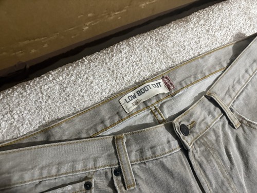 Levi men beige bootcut - men’s,