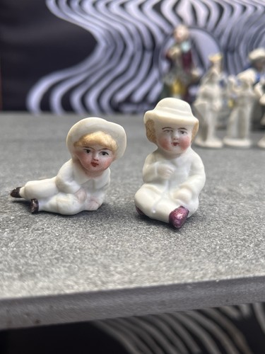 Pair miniature antique - pair,