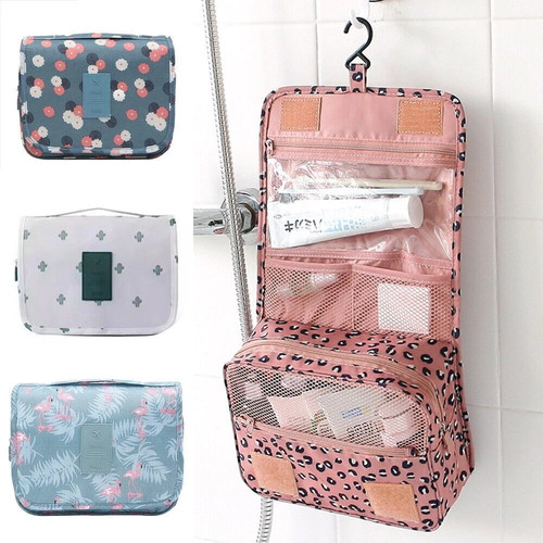 Foldable hanging toiletry - hanging,