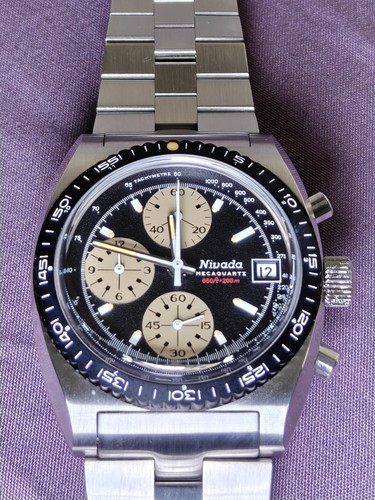 Nivada grenchen 38mm autochron - nivada,