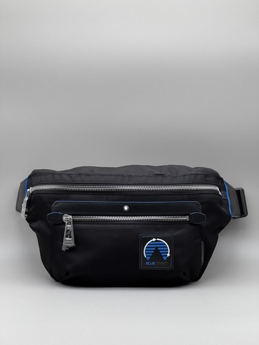Montblanc blue spirit belt bag - montblanc,