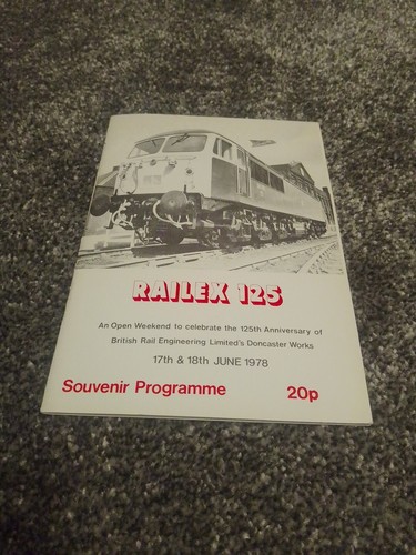 Railway booklet brel doncaster - railway, booklet:brel