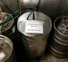 INSULATED KEG JACKET & 2 ICE BLANKETS cooler cooling lager beer ale kegs barrel 