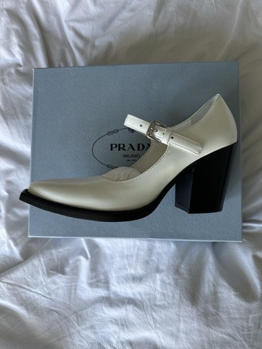 Prada white mary jane - prada,