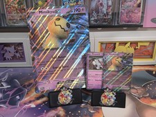 Mimikyu ex 004 and Mimikyu 004 Jumbo Sv: Scarlet & Violet Promo Cards Holo