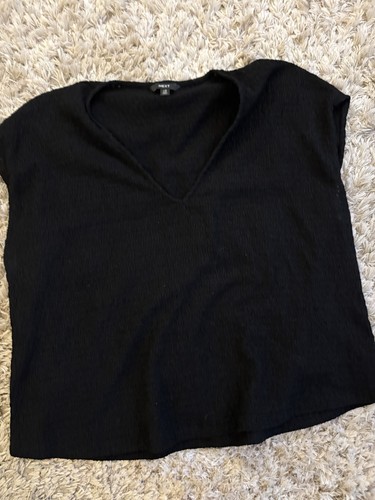 Ladies black shirt blouse - ladies, t-shirt