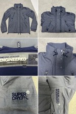Mens Grey Superdry Coat