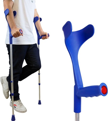 Adjustable elbow crutches - crutches, x2