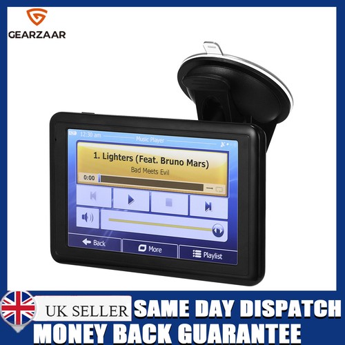 Sat nav gps navigation fm - 5'',