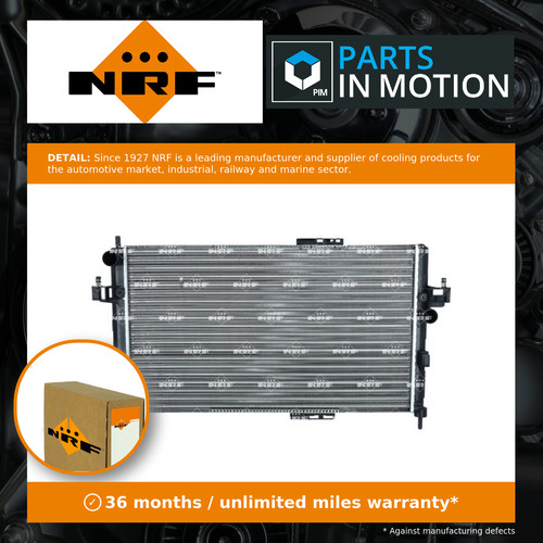 Radiator 58282a nrf 1300233 - radiator,