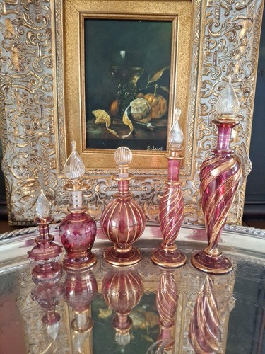 Vintage egyptian hand blown - 5,