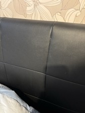 Faux Leather Super king Bed Frame