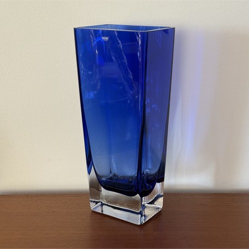 Vintage krosno poland cobalt - krosno,