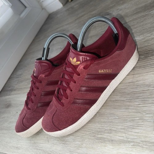 Adidas gazelle burgundy - gazelle, suede
