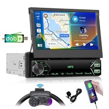 Dab single din car - 7",
