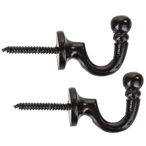Cast iron ball end curtain - ball,