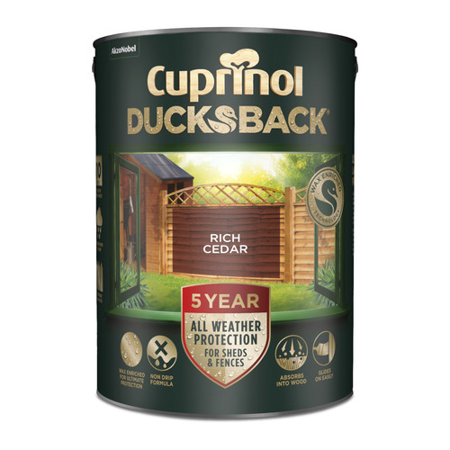 Shed fence paint - fence, cuprinol