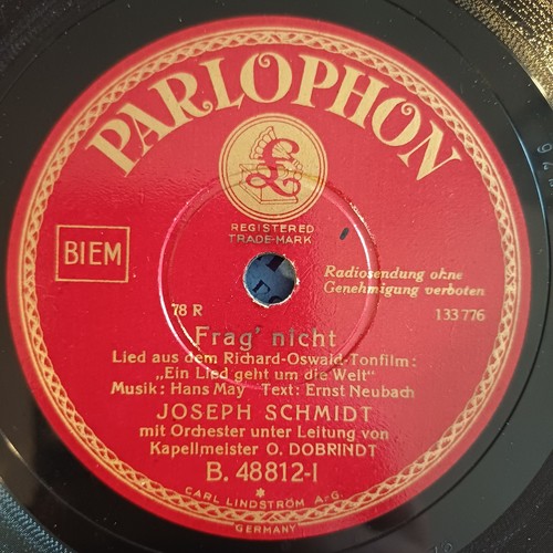Joseph schmidt frag - schmidt, nicht