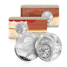 Roman Empire Julius Caesar Commemorative BU Silver Coin 2025 Limited edition