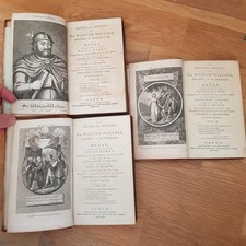 1790 THE METRICAL HISTORY OF WILLIAM WALLACE KNIGHT of ELLERSLIE BY HENRY 3 VOLS