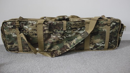 Double camo rifle bag - double,