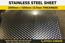 Stainless Steel Sheets 2500 x