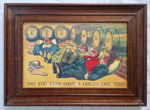 Vintage framed pub - vintage,