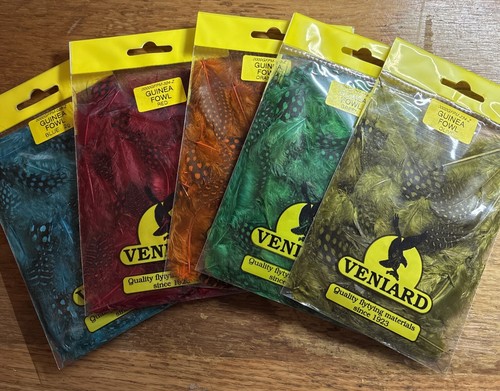 Veniard fly tying - tying, guinea